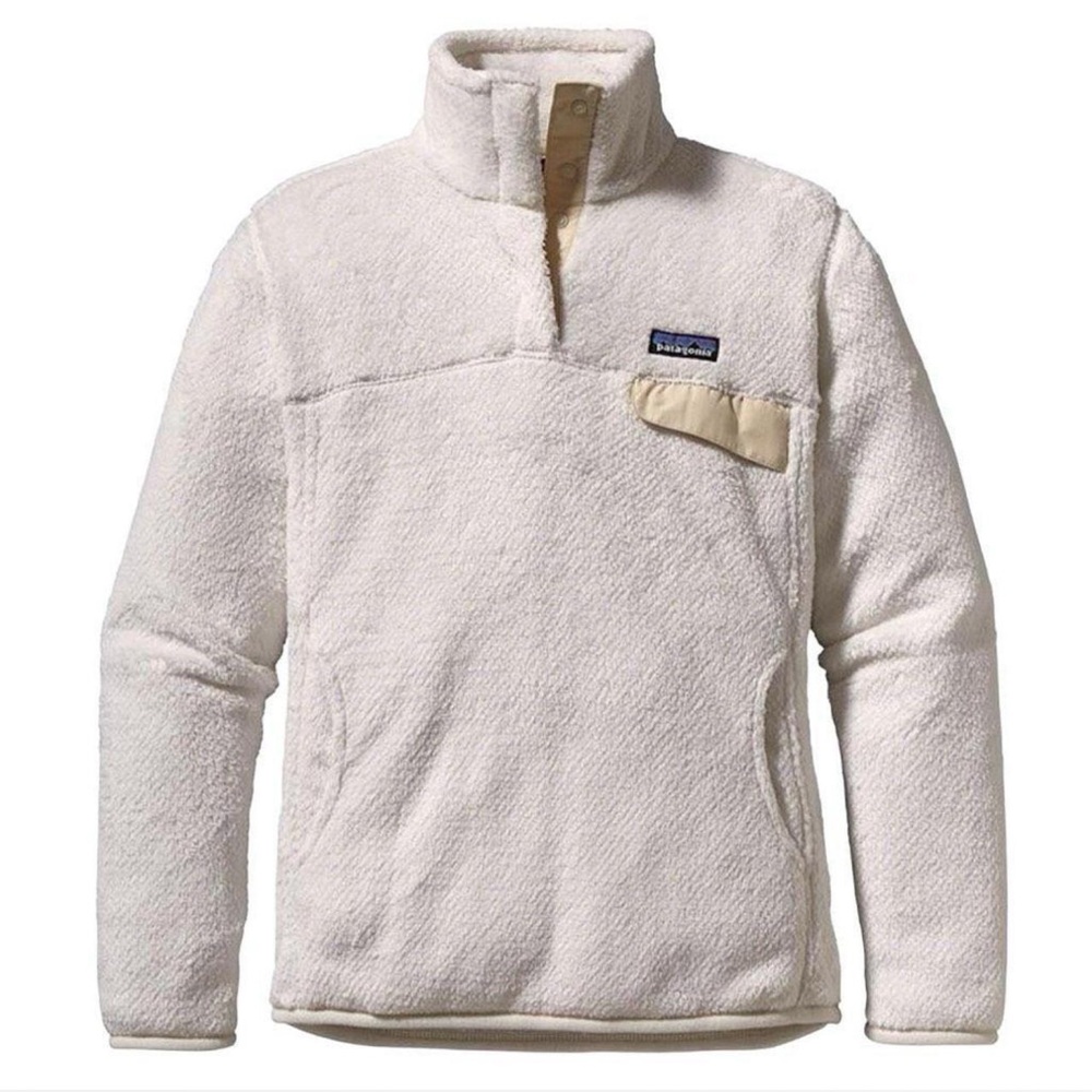 Patagonia Women's Re-Tool Half-Snap Pullover
Cream/White